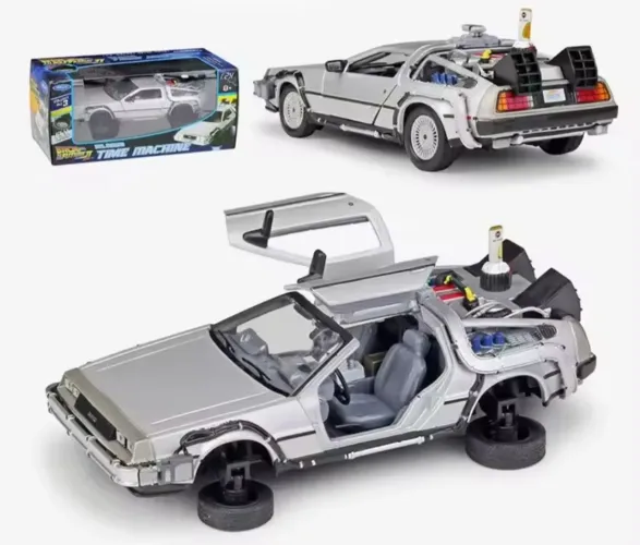 DeLorean Back to the Future novo e lacrado 1/24