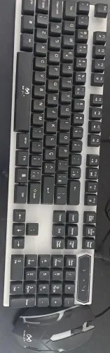 teclado e mouse RGB Gamer