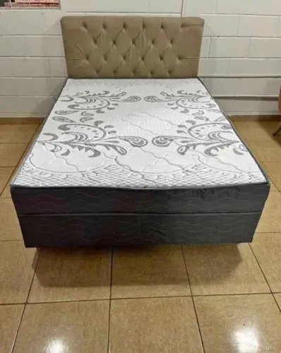 Cama box casal (novo)