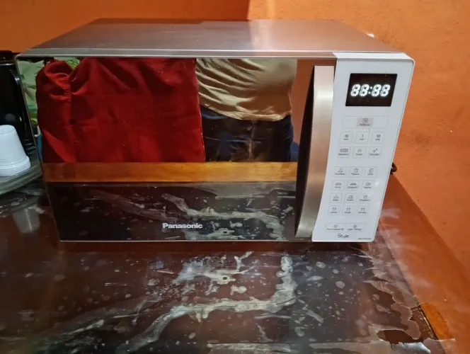 Microondas Panasonic top