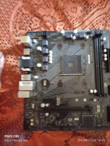 Placa mãe A520 Asrock só funciona quando esquenta