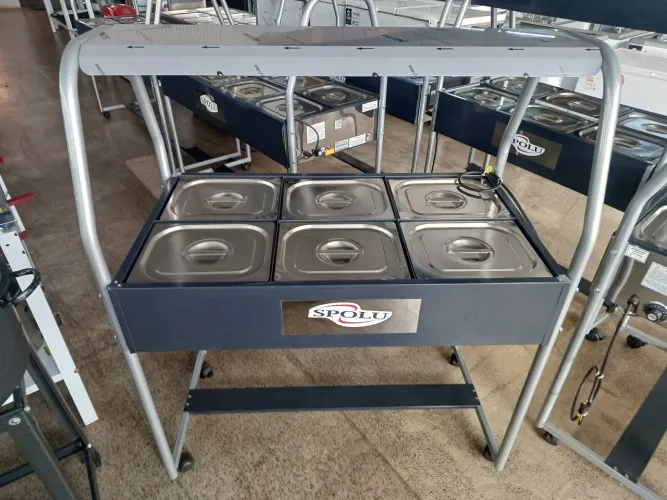 Buffet Térmico 6 Cubas - Spolu