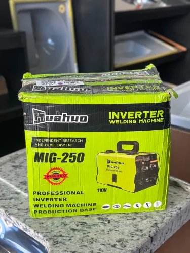 Máquina de Solda Inversora Huahuo MIG-250 - 110V - (NOVA)