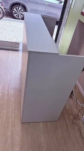 Balcão para recepção