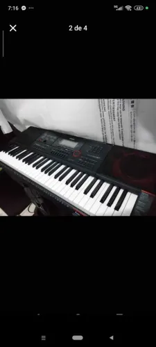 Teclado novo x 3000 cassio, zerado.