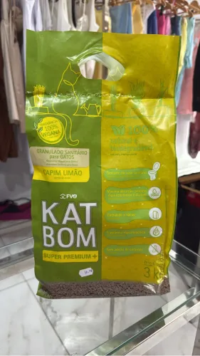 Granulado sanitário para gatos KAT BOM