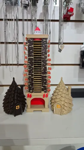 Calendário Natalino 3D