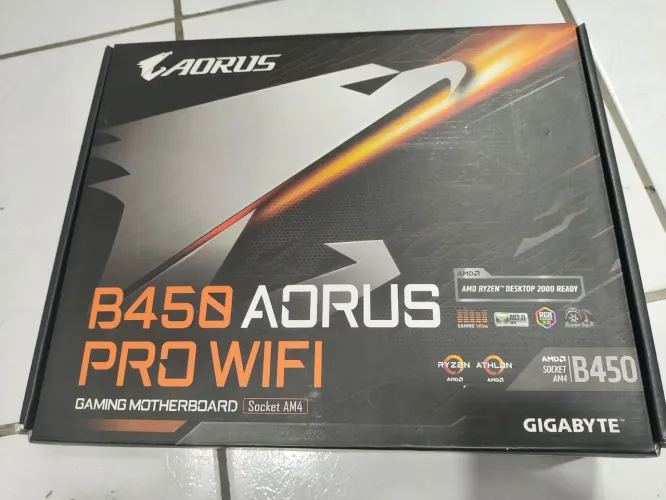 Placa mãe B450 Aorus Pro Wifi