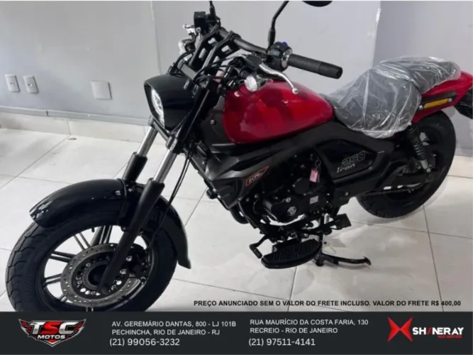 Shineray Custom iron 250 efi 2026