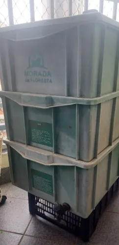 Minhocario para compostagem Morada da Floresta