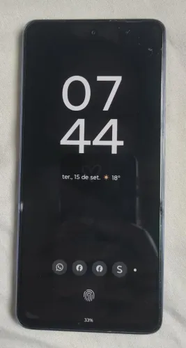 Celular moto G86 512Gb lilas