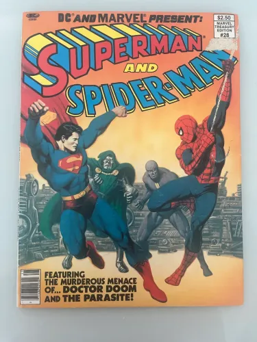 Superman and Spiderman - Marvel Treasury Edition #28 (1981)