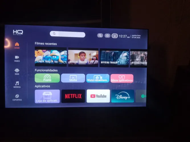 Smart TV 60 polegadas seminova