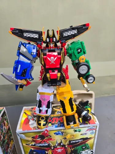 Dx Gokai Oh, completo, falta manual 30cm