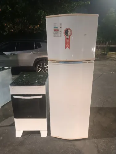 Geladeira e fogão