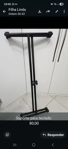 Suporte para teclado
