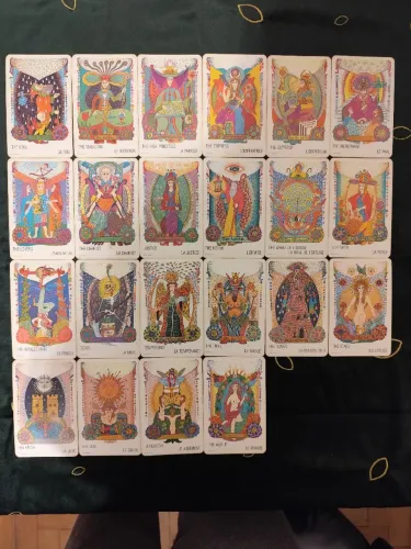 Gipsy Tarot Tsigane Walter Wegmüller Vintage Completo