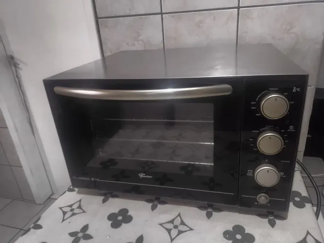 Forno elétrico Fischer turbo 2.4 new 48 litros