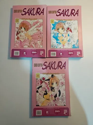 Mangás Sakura Clear Card Vols 1 a 3 JBC