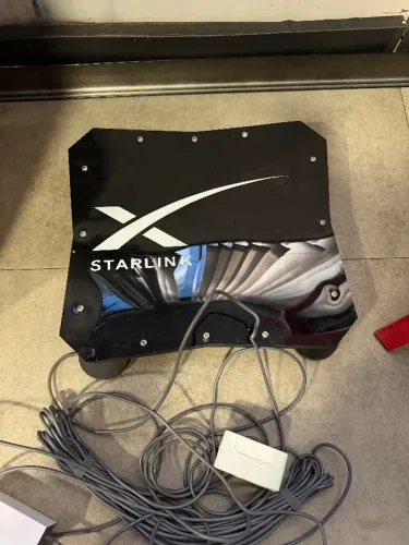 Starlink e suporte para teto carro 