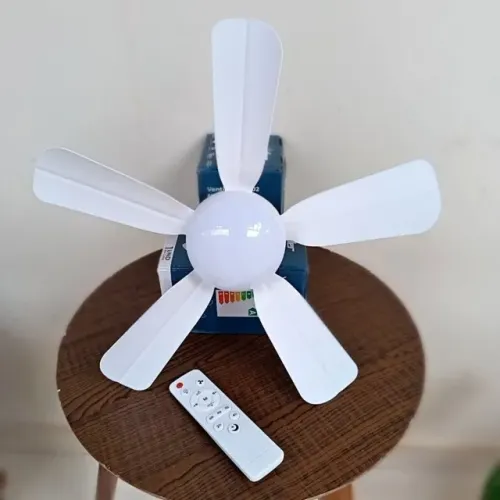 Ventilador de Teto com Lâmpada Led Bivolt 80w