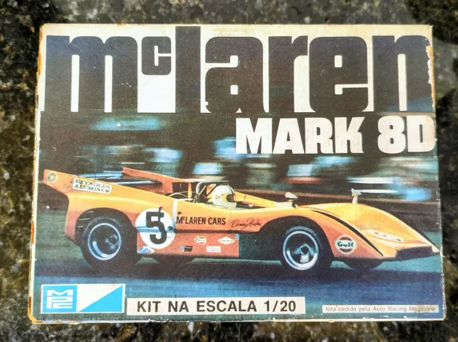  McLrarenMark 8D / caixa original (vazia)