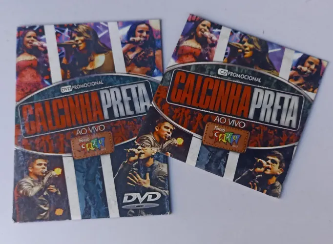 DVD+CD banda Calcinha preta ao vivo