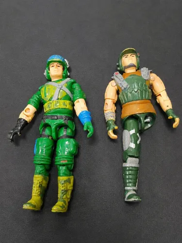 2 Bonecos Comandos em Ação Anos 80 - Para Restauro ou Peças