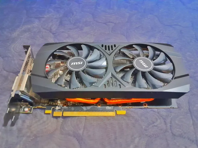 Placa de vídeo Rx 570 8gb oc msi