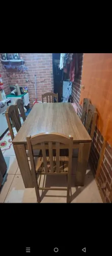 Mesa 6 cadeiras