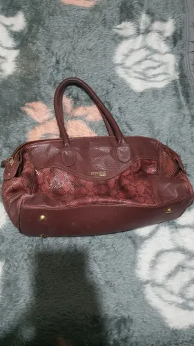 Bolsa Couro Legítimo Mentha Pimentha