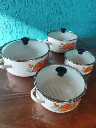 JOGO PANELA ESMALTADAS