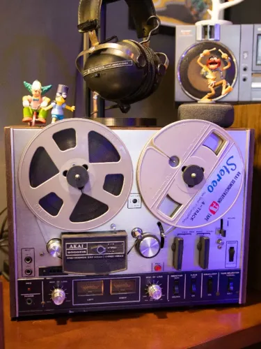 Gravador de Rolo AKAI modelo 4000-DS (1973) - REVISADO!
