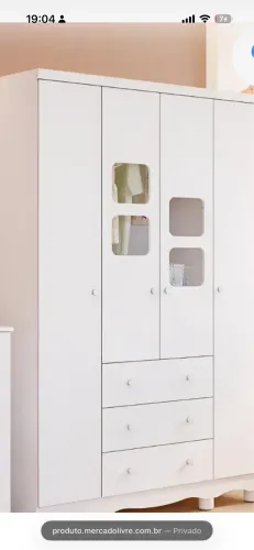 Guarda roupa para bebê 