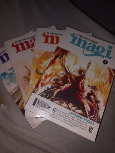 Mangá Magi 1-4