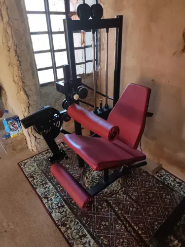 Cadeira extensora e flexora conjugada