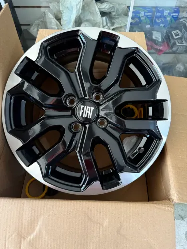 Roda Aro 15 Nova 4x98 Fiat (Entrego instalada)