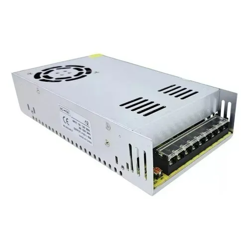 Fonte Chaveada 12v 50a Bivolt 600w P/ Fita Led Som Cftv.