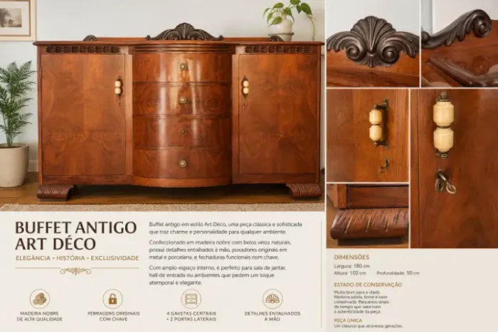 Buffet Antigo - 1940