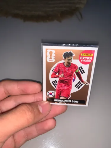 Figurinha Extra Sticker Heungmin Son