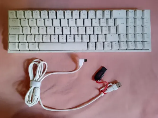 Teclado Gamer Pollux RGB Redragon + BRINDES