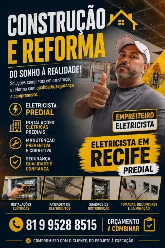 Morais elétrica Contrução e Reformas 81 9 *