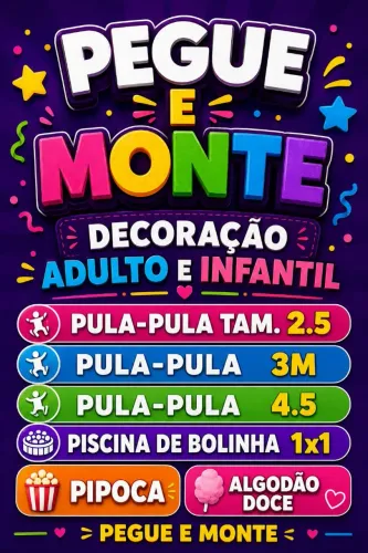 Aluguel de brinquedos