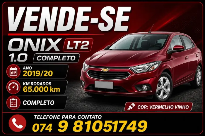 Chevrolet Onix Hatch LT 1.0 12V Flex Mec. 4P 2020