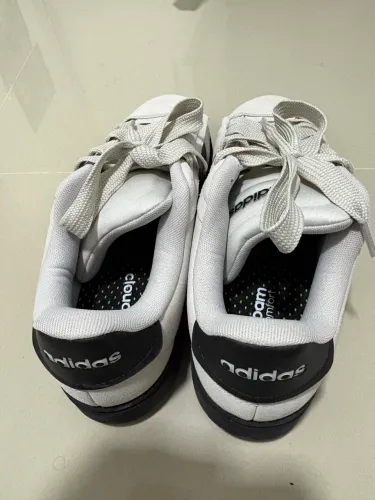 Tênis Couro Adidas Grand Court Alpha Masculino - beze