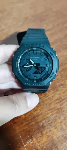 Relógio Casio G-Shock GA-2100-1A1 Original (CasiOak) - Usado Muito Bem Conservado