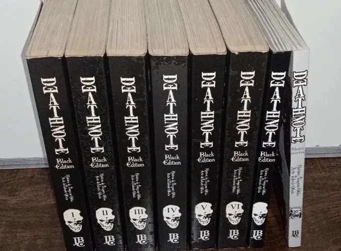 Coleção Completa Mangá - Death Note Black Edition + Short Stories
