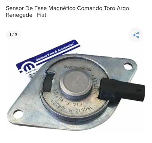 Sensor de fase magnético comando .linha jeep e Fiat 1.8 flex