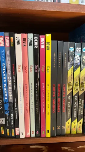 Coleção Saga (Devir) 1-5 + volume 8