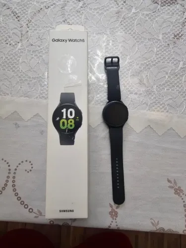Samsung Galaxy Watch 5 44mm Grafite - Completo c/ NF